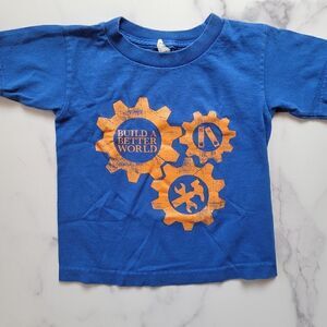Clockwork 4t engineer Build a better world boys toddler career day tee shirt